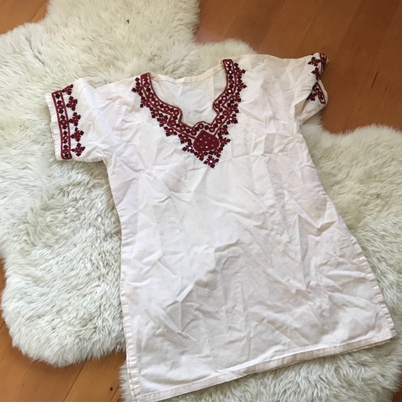 White Indian Top - Picture 2 of 4